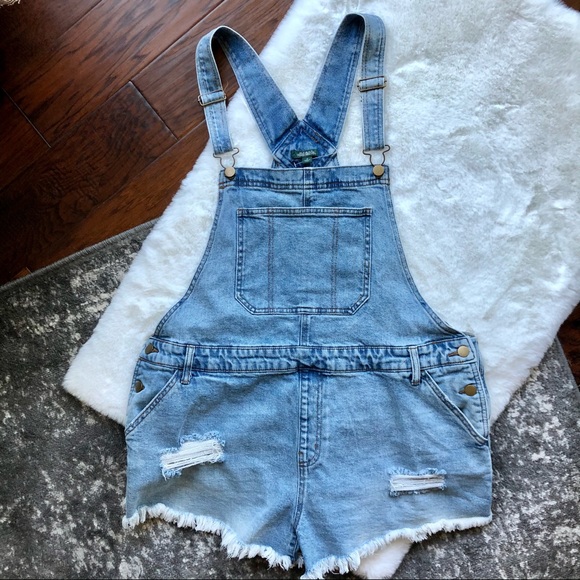 Wild FableBib Jean Short Overalls